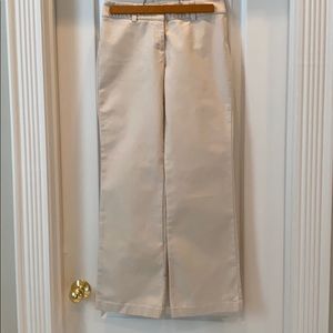 Ann Taylor Cream Dress Pants